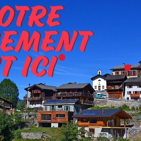 Gite Du Pelerin-Chalet De Montagne Orsières Exterior foto